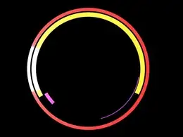 C4D二维圆环运动图形动画工程文件 Ring animation