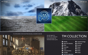 C4D电影级材质合集 TextureMaat – Procedural Textures Designed for C4D