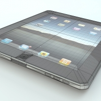 ipad平板电脑3D模型 苹果（Apple）
