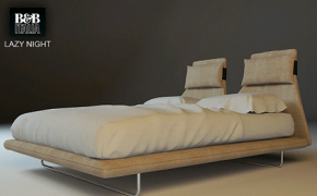 双人床、单人床3D模型合集 Beds Vol.1
