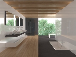 洗手间C4D模型 Bath 3d model