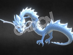 C4D中国龙模型 Dragon Ver2