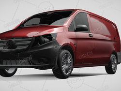 梅赛德斯奔驰旅行车2021款C4D汽车模型下载