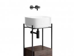 Diva 1号落地式浴室柜卫浴家具3D模型素材下载Diva 1 Floor Standing Vanity Unit by S