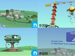 【新线中视】本部学员C4D动画作业一周小练习 系类四