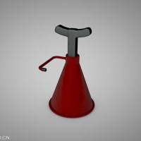 液压千斤顶支架3D模型 Stand Jack c4d model