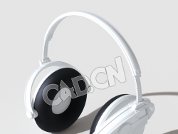 C4D耳机模型 Headphones