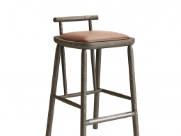 Linteloo小鸟系列厨房凳3D模型素材下载Oiseau Kitchen Stool by Linteloo