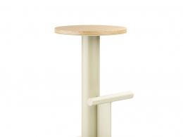 65厘米杆状吧椅 (Normann Copenhagen吧凳)3D模型素材下载Pole Barstool 65 by Normann