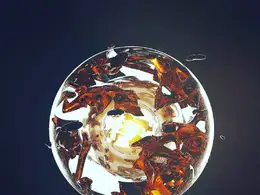 C4D透明圆球创意工程 STEM