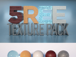 5个免费OC材质球 Octane Texture Pack 3 Sampler