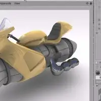 C4D中文教程 C4D飞行器建模教程（1.08 G）