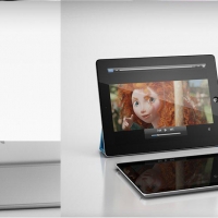 苹果平板电脑ipad c4d模型 ipad 3d model