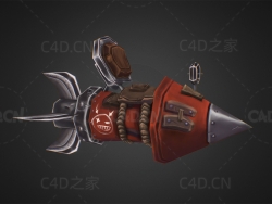 低面卡通火箭 rocket