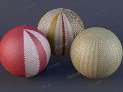 3套布料材质贴图素材（JPG） LotPixel – Photometric Fabric Textures