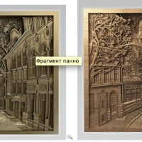 城市浮雕雕刻模型（STL雕刻三维模型）