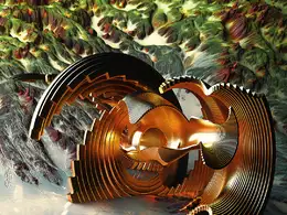 C4D实用工程第42季：外星球上的金属光环创意C4D工程文件 c4d project