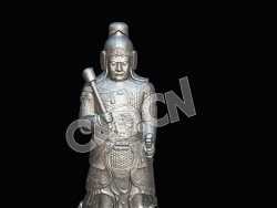 C4D古代将军人物雕塑模型 Stone Sculpture