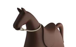儿童玩具：摇马C4D模型 Rocky Horse by Magis