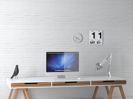 时尚艺术办公桌现代家具c4d模型下载Tables and chairs