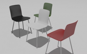 时尚椅子C4D模型 Chair is 3 d model
