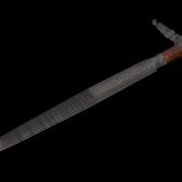 宝剑C4D模型 Sword 3d model