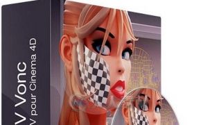 CodeVonc VoncUV贴图编辑器C4D插件V1.0版