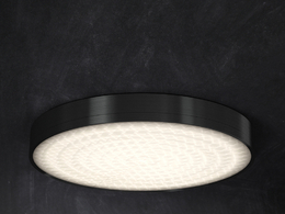 室内灯具模型：圆盘形吸顶灯