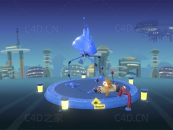 刺猬跑卡通游戏动画 run-hedgehog-run