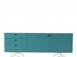 卫星边柜现代收纳柜3D模型素材下载Satellite Sideboard Cabinet by Quodes