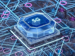 C4D OCTANE 5G电路芯片模型工程