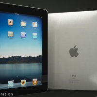 apple iPad 1ST3D模型：APPLE IPAD / 1ST GENERATION 3D MODEL BY SHOT