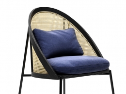 罗伊休闲椅休闲椅3D模型素材下载Loie Lounge Chair by Gebruder Thonet Vienna