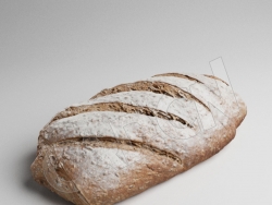 C4D法式长棍面包模型 Bread
