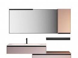 14号浴室柜组合3D模型素材下载Sense 14 Vanity Unit by Idea Group