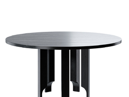 亚克圆形餐桌家用餐桌（Mokko品牌）3D模型素材下载Acer Round Dining Table by Mokko
