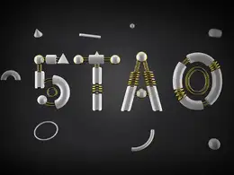 C4D创意金属文字设计工程文件 Creative Writing
