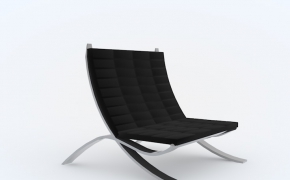 多人休闲椅C4D模型 Lounge chair