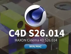 C4D S260.14官方中文解锁版win/mac MAXON Cinema 4D C4D R26.014
