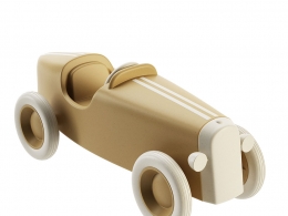 赛车玩具Ooh Noo品牌儿童玩具3D模型素材下载Grand Prix Racing Car Toy by Ooh Noo