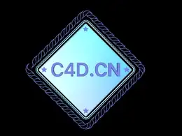 C4D标牌文字展示动画工程文件 Text display animation