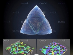C4D挤出动画插件 Power Extruder（含工程文件）