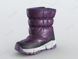 粉色冬靴女鞋 pink-winter-boot