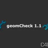 C4D插件：geomCheck 1.1