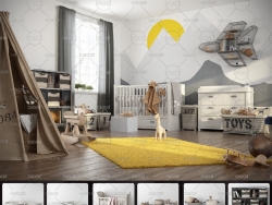 32个室内儿童家具 儿童玩具3D模型合集（MAX模型）Evermotion – Archmodels vol. 189