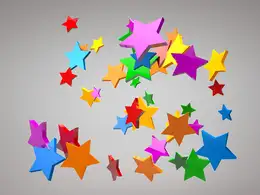 C4D跳出的星星动画工程 Star animation C4D Project