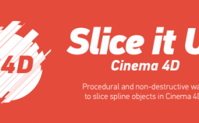 C4D插件：随机切片动画插件AEScripts Slice it Up Cinema 4D v1.0.1
