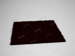 室内防滑地毯卫生间厕所浴室洗手间地毯C4D模型