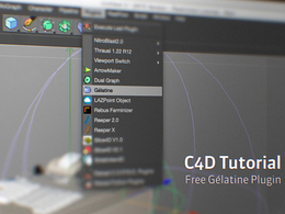 C4D弹性变形效果器插件(含教程)code.vonc.fr Gélatine Plugin free下载