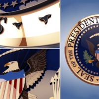 美国总统徽章3D模型 Cinema 4D Model: US Presidential Seal